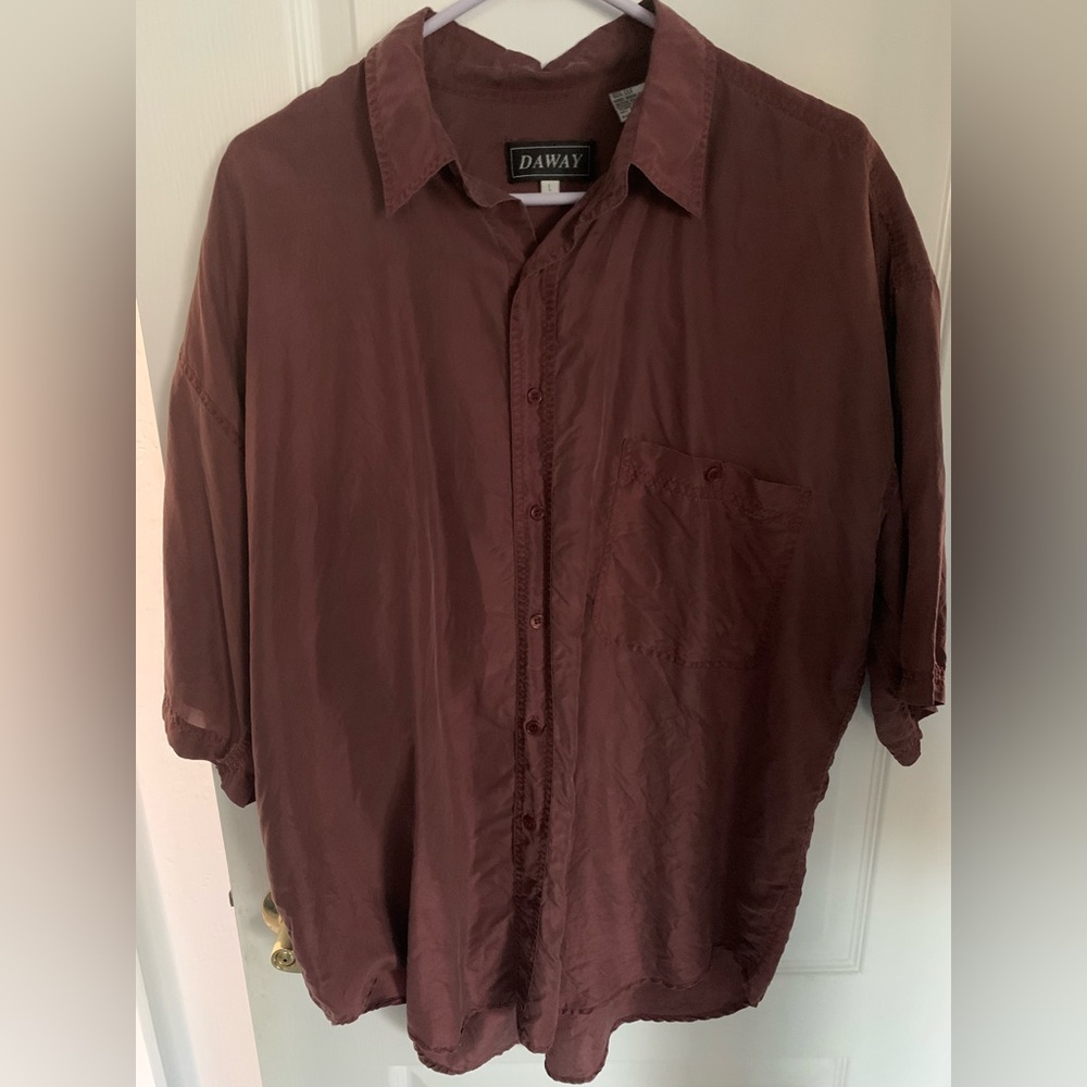 Mens Daway silk shirt